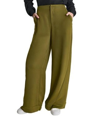 DKNY Wide Leg Pant - Green