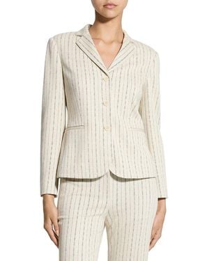 Theory Shrunken Suit Jacket - White