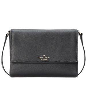 Kate Spade Cove Street Leather Crossbody - Grey