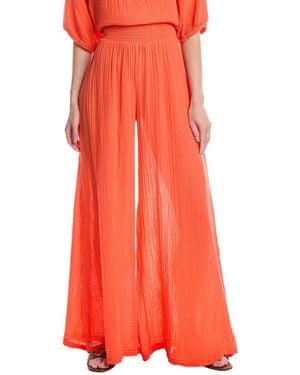 Michael Stars Simba Extra Wide Pant - Red