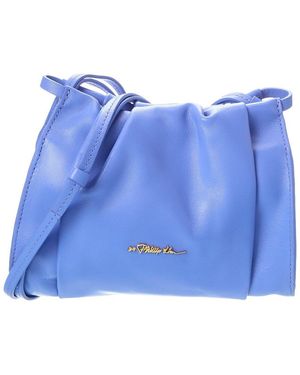3.1 Phillip Lim Blosson Mini Leather Crossbody - Blue