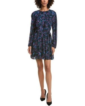 Bella Dahl Tiered Mini Dress - Blue