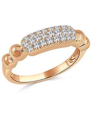 Sabrina Designs 14k Rose Gold 0.29 Ct. Tw. Diamond Ring - White