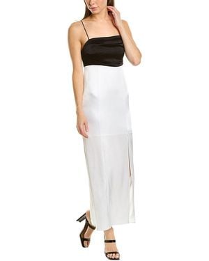 Alice + Olivia Lilita Midi Dress - White