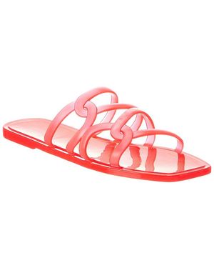 Reiss Juliette Pvc Jelly Slide - Red