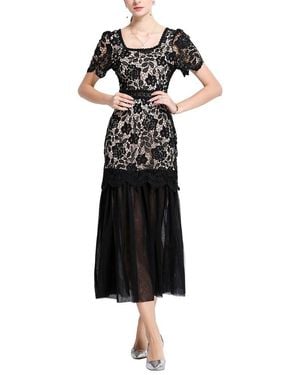 Kaimilan Midi Dress - Black