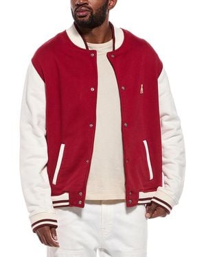 Palm Angels Knit Jacket - Red