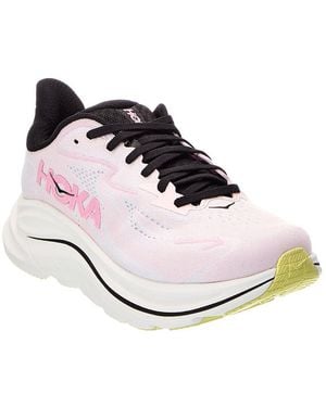 Hoka One One Clifton 10 Wide Trainer - White