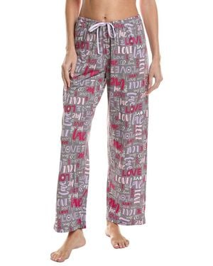 Hue Love Repeats Long Pyjama Pant - Red