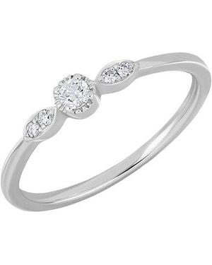 Bony Levy Monaco 18K 0.12 Ct. Tw. Diamond Stackable Ring - White