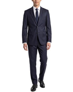 Kilgour 2Pc Wool Suit - Blue