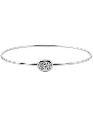 Prince Diamond & Jewelry 14K 0.40 Ct. Tw. Lab-Grown Diamond Stackable Bangle - White