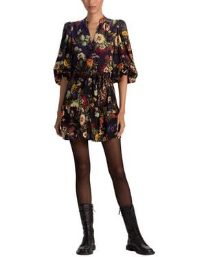 Alice + Olivia Antonette Dress - Black