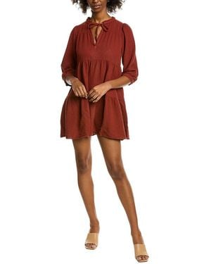 Honorine Giselle Mini Dress - Red