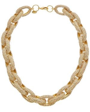 Kenneth Jay Lane Link Necklace - Metallic
