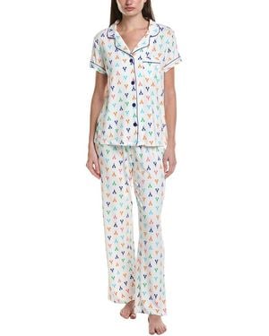 Tart Collections 2Pc Ginnie Pant Set - White