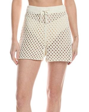 Sweaty Betty Beach Side Crochet Short - Natural