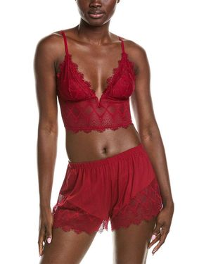 Cosabella Allure Sleep Cami Boxer Set - Red