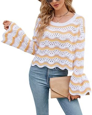 Luna Tuccini Pullover - White