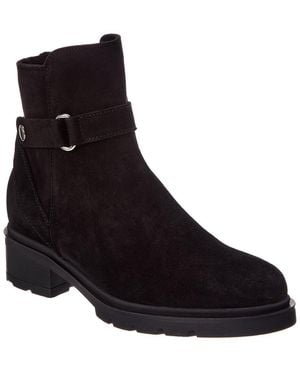 La Canadienne Steven Suede Bootie - Black