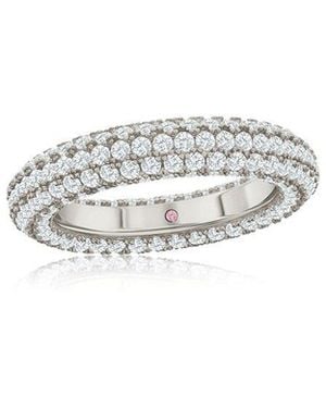 Suzy Levian CZ Jewelry Suzy Levian Cz Eternity Ring - White