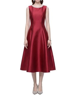 DZA Midi Dress - Red