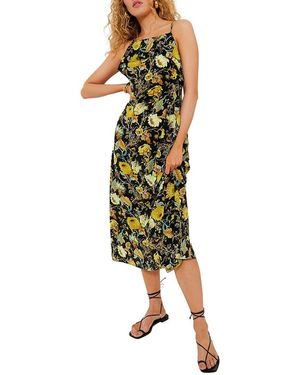 Ulla Johnson Isla Midi Dress - Metallic