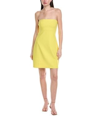 Susana Monaco Tube Flare Mini Dress - Yellow
