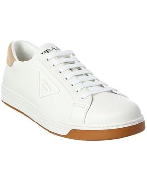 Prada Leather Trainer - White