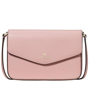 Kate Spade Sadie Mini Saffiano Leather Crossbody - Pink