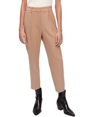 Maje Pylogi Wool-blend Pant - Natural