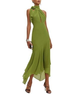 Dilireba Midi Dress - Green