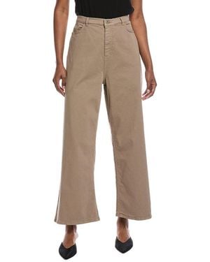 LAPOINTE Twill High-Waist Pant - Natural