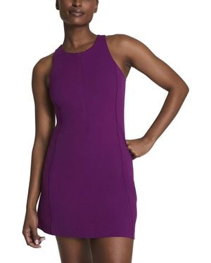 Spanx Zip Front Dress - Purple