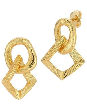 Glaze Jewelry Plated Earrings - Metallic