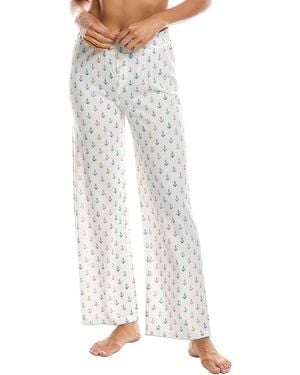 Pj Salvage Meet Me By The Sea Pant - White