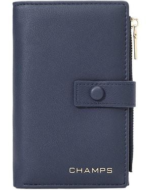CHAMPS Iconic Card Holder - Blue