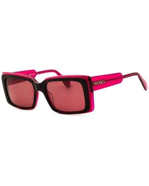 MAX&Co. Max & Co By Max Mara Mo0040 53Mm Sunglasses - Red