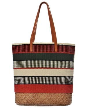 Guadalupe Mykonos Tote - Red