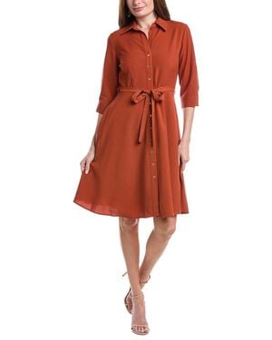 Sharagano Shirtdress - Red