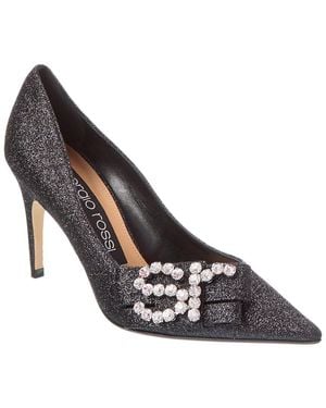 Sergio Rossi Sr Glitter Pump - Metallic