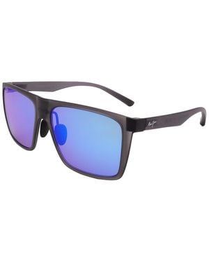 Maui Jim B455 57Mm Polarized Sunglasses - Blue