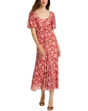 Draper James Mindy Midi Dress - Red