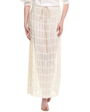 Estellina Maxi Skirt - White