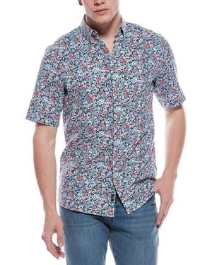 Faherty Breeze Shirt (Tall) - Blue
