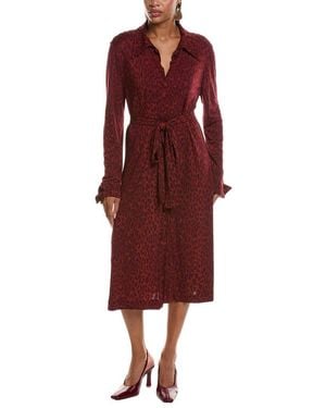 Diane von Furstenberg Diane Shirtdress - Red