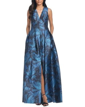 Sachin & Babi Brooke Gown - Blue