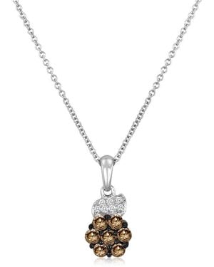 Le Vian Le Vian 14K 0.45 Ct. Tw. Diamond Pendant Necklace - Metallic