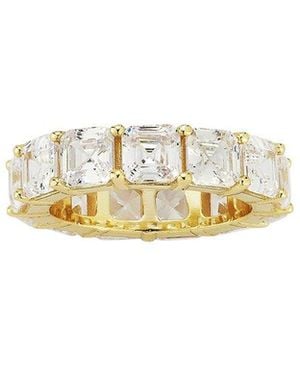 Sphera Milano 14K Plated Cz Ring - White