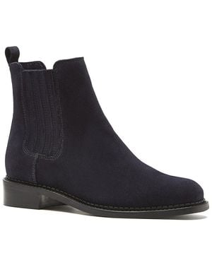 La Canadienne Seraphina Waterproof Suede Bootie - Black